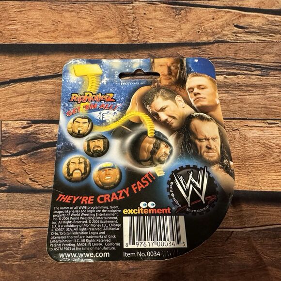 WWE Rip Rollerz John Cena 2006 Wrestling Figure Ball Toy Spin Action Excitement - Picture 2 of 8